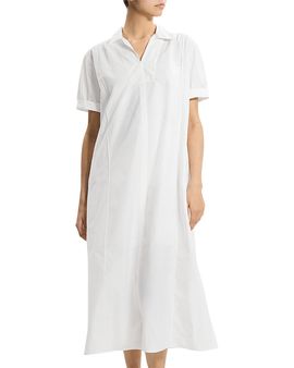 Theory Theory Gathered Easy Pullover Dress