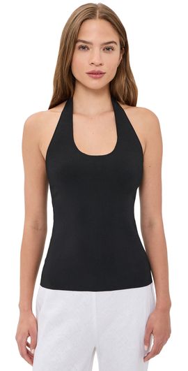 Theory Theory Halter Tank Top black - 001