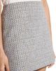 Theory Theory High Waisted Mini Skirt in Striped Tweed - 5