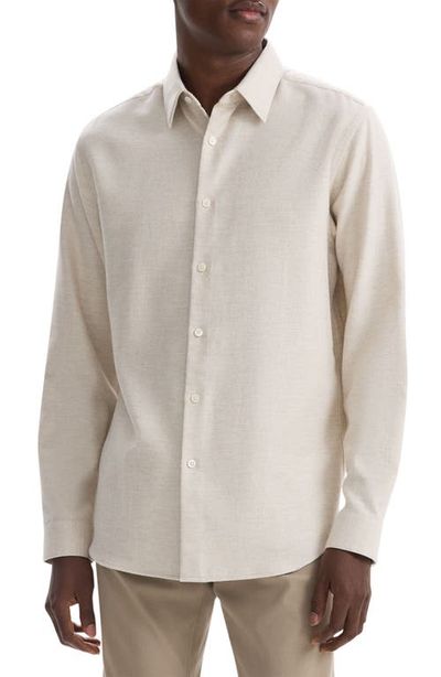 Theory Theory Irving Flannel Button-Up Shirt