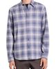 Theory Theory Irving Plaid Long Sleeve Cotton Shirt - 1