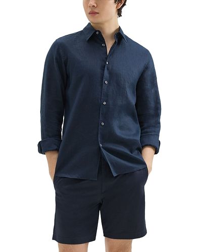 Theory Theory Irving Shirt in Relaxed Linen