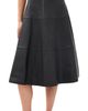Theory Theory Leather Circle Skirt Black - 1