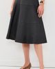Theory Theory Leather Circle Skirt Black - 2