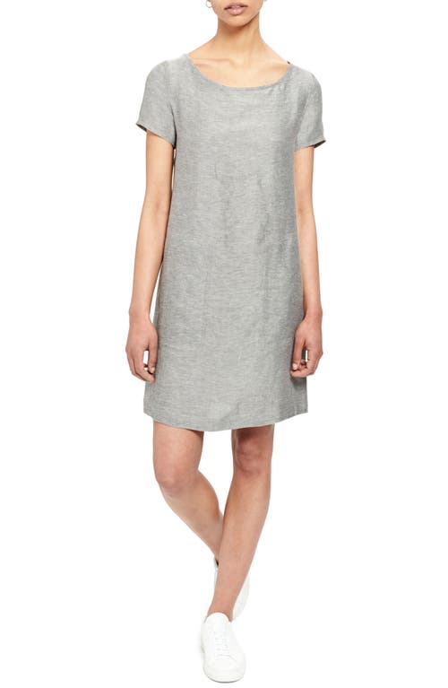 Theory Theory Linen Blend Shift Dress