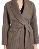 Theory Theory Luxe Shawl Collar Wool & Cashmere Herringbone Coat - 4