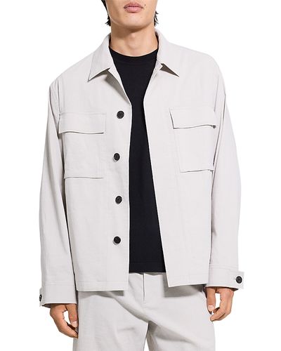 Theory Theory Mod Field Jacket In Neoterric Twill