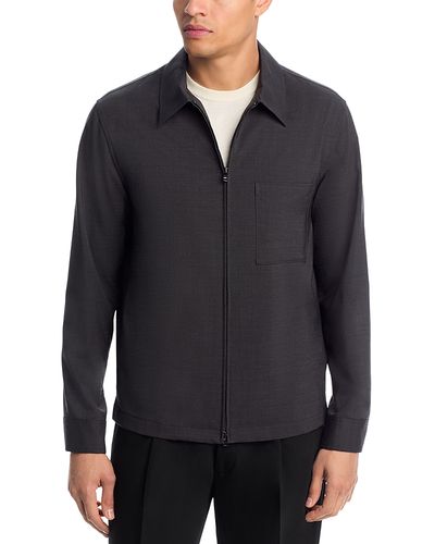 Theory Theory Mod Lightweight Overshirt in Motion Wool
