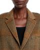 Theory Theory Oversized Blazer in Plaid Wool-Cashmere - 6