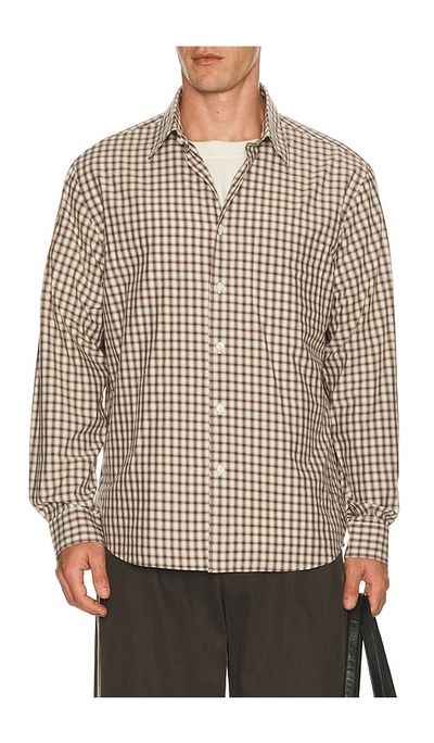 Theory Theory Park Check Weekend Shirt