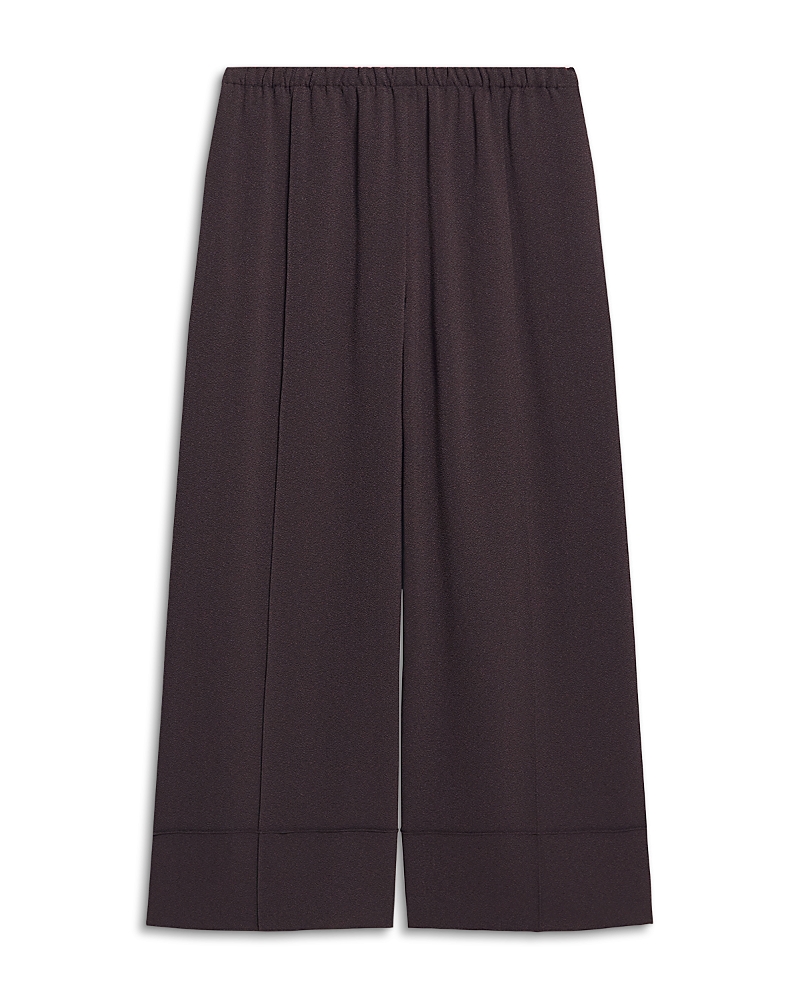 Theory Theory Pintuck Pebble Crepe Seamed Pants