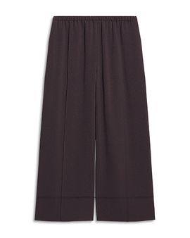Theory Theory Pintuck Pebble Crepe Seamed Pants
