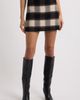 Theory Theory Plaid High Waist Miniskirt - 1
