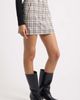 Theory Theory Plaid Wool Miniskirt - 3