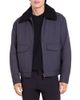 Theory Theory Pressed Twill Zip Aviator Jacket - 1
