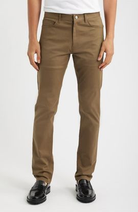 Theory Theory Raffi Soft Stretch Cotton & Lyocell Slim Leg Pants