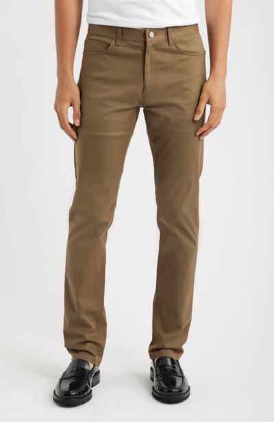 Theory Theory Raffi Soft Stretch Cotton & Lyocell Slim Leg Pants