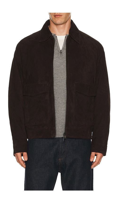 Theory - Reece Aviator Bomber Jacket