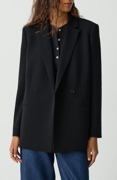 Theory Theory Relaxed Double Breasted Blazer