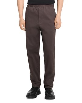 Theory Theory Relaxed Fit Tapered Moonsoft Cotton Pants