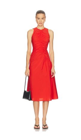 Theory Theory Ruched Tank Dress