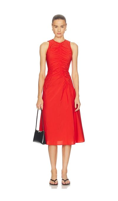 Theory Theory Ruched Tank Dress