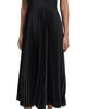 Theory Theory Satin Pleated Skirt Midi Dress - 4
