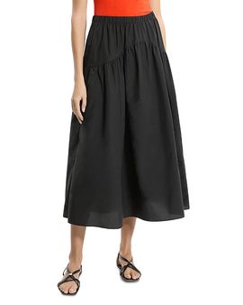Theory Theory Seamed Yoke Midi Skirt