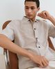 Theory Theory Short Sleeve Shirt in Mini Texture - 5