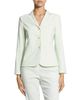 Theory Theory Shrunken Three-Button Blazer in Good Linen - 1