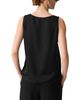 Theory Theory Silk Scoop Neck Shell - 3