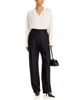 Theory Theory Silk Soft Pleat Neck Top - 2
