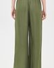 Theory Theory Slit Washed Twill Pants Forest Moss - 2r2 - 3