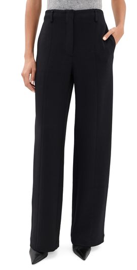 Theory Theory Straight Knit Pants Black