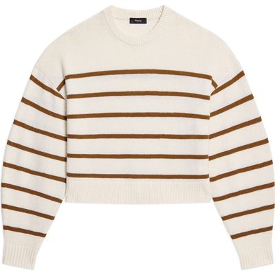 Theory Theory Stripe Cashmere Sweater