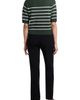 Theory Theory Striped Cashmere Crop Sweater - 5
