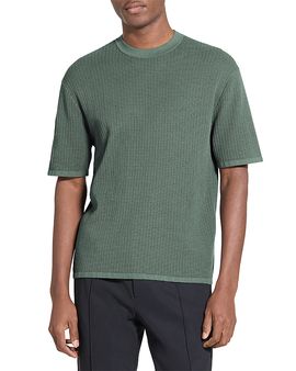 Theory Theory Tactile Mesh Crewneck T-Shirt