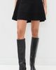 Theory Theory Tier Seam Flare Skirt Black - 3
