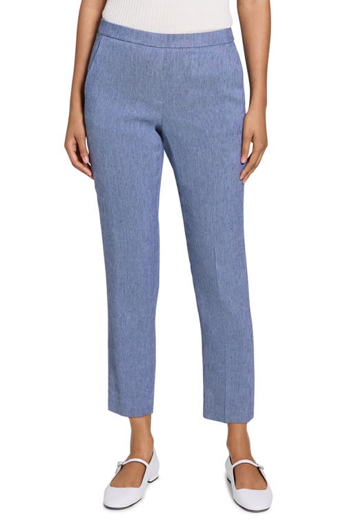 Theory Theory Treeca Linen Blend Pull-On Crop Pants