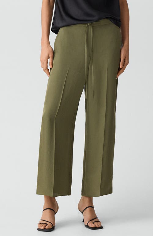 Theory Theory Wide Leg Crop Pants