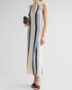 Theory Theory Women's Textured Striped Midi Dress - 4