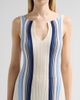 Theory Theory Women's Textured Striped Midi Dress - 5