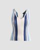 Theory Theory Women's Textured Striped Scoopneck Tank - 1