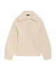 Theory Theory Wool & Cashmere Turtleneck Cardigan Sweater - 5