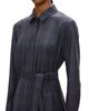 Theory Theory Wool Belted Shirt Dress - 5