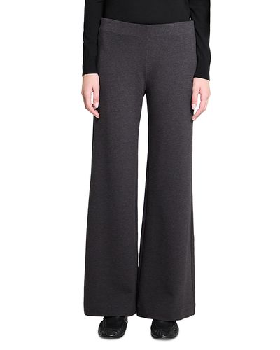 Theory Theory Wool Blend Knit Flare Pants