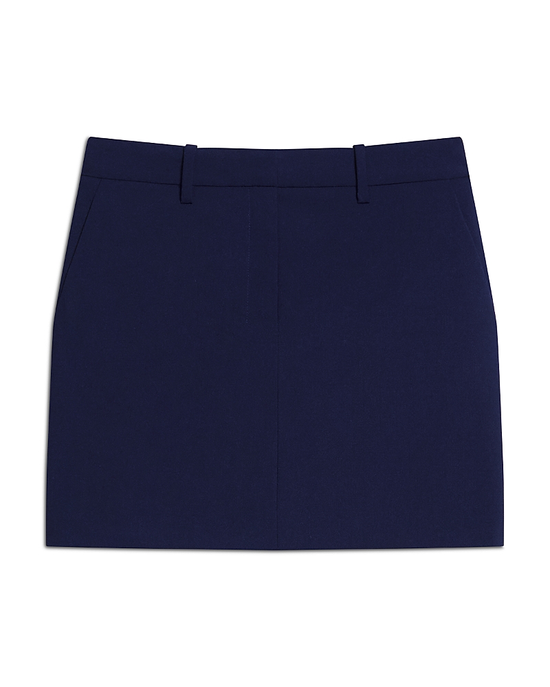 Theory Theory Wool Blend Mini Skirt
