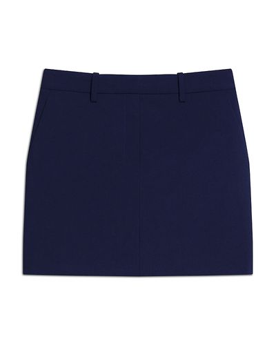 Theory Theory Wool Blend Mini Skirt