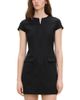 Theory Theory Wool Blend Zip Front Mini Dress - 1