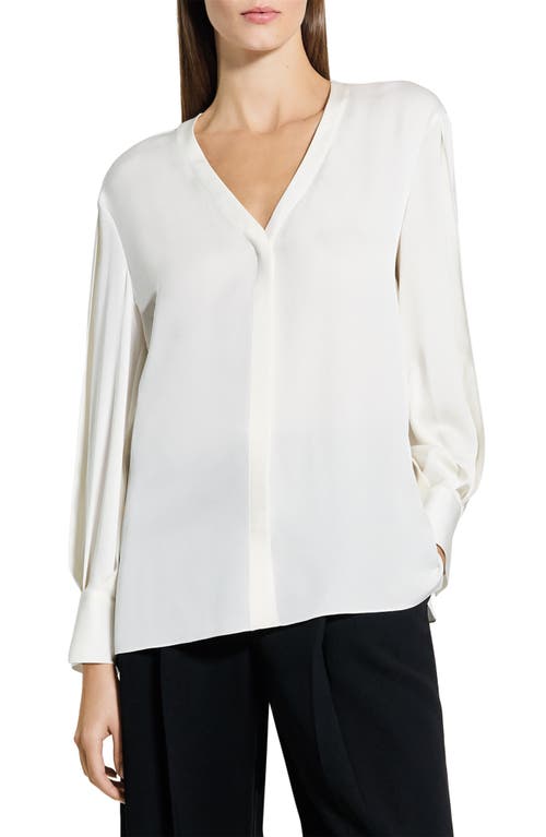 Theory Theory Woven Silk Shirt